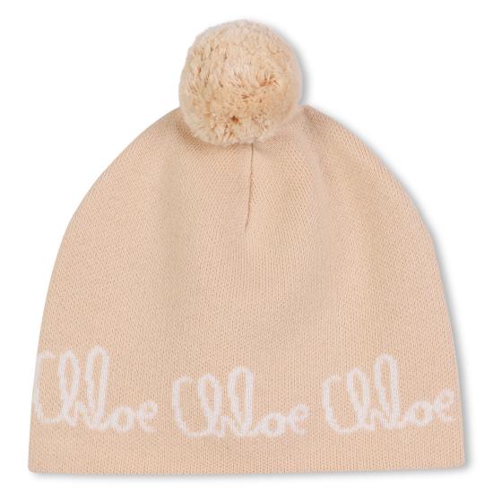 25FW [키즈] 끌로에 모자 C20675 257 Beige - CHLOE
