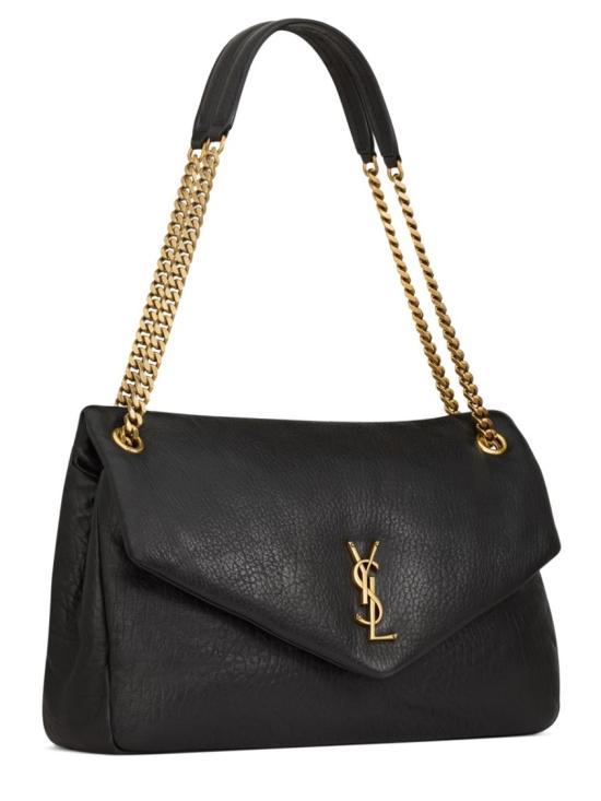  생로랑 그레인 램스킨 칼립소 라지백 777399 AACYT1000 Black - SAINT LAURENT