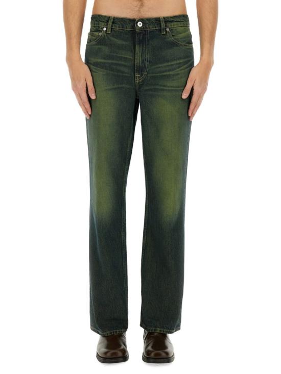  아워레가시 70S 컷 데님 팬츠 M2255CSW MALIBUSANDWASH Green