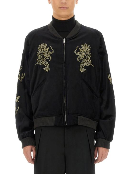  사스콰치패브릭스 봄버 자켓 24AW JKM 005 03 Black