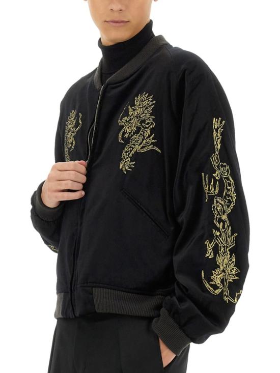  사스콰치패브릭스 봄버 자켓 24AW JKM 005 03 Black - SASQUATCHFABRIX