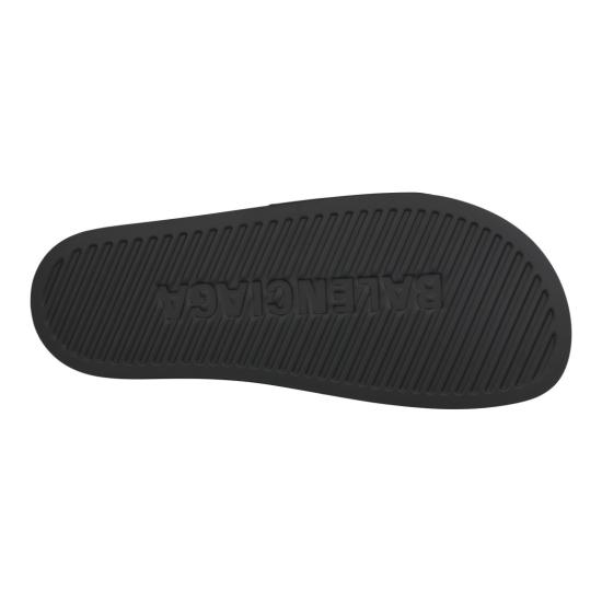  발렌시아가 파이신 슬라이드 샌들 565826W1S801064 Black - BALENCIAGA