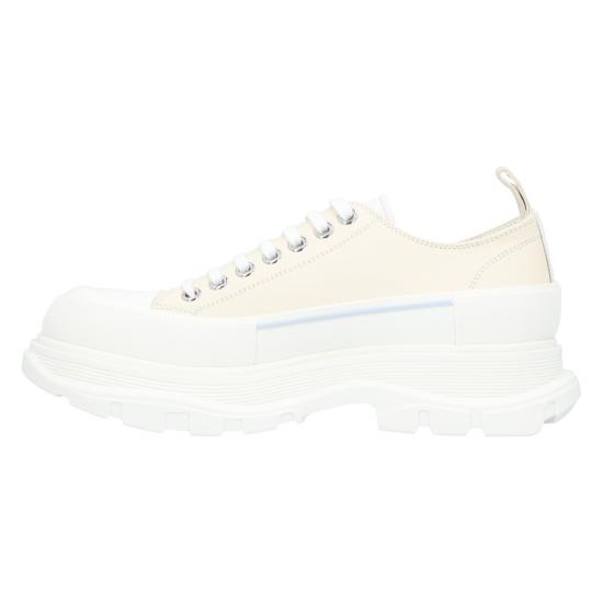  알렉산더 맥퀸 TREAD SLICK 트레드 슬릭 레이스업 스니커즈 705662WHZ6L7717 White - ALEXANDER MCQUEEN