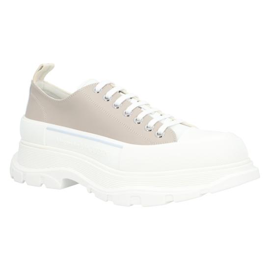  알렉산더 맥퀸 TREAD SLICK 트레드 슬릭 레이스업 스니커즈 705662WHZ6L7717 White - ALEXANDER MCQUEEN