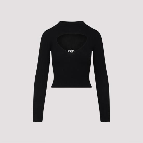 25FW 디젤 긴팔 티셔츠 A18904 0PLBF Black - DIESEL