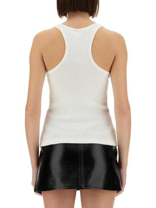  쿠레쥬 민소매 티셔츠 125JDE123 JS01940001 White - COURREGES