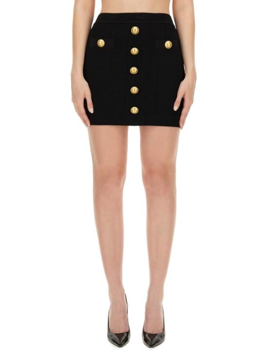  발망 숏 스커트 DF1LB290KB07 0PA Black