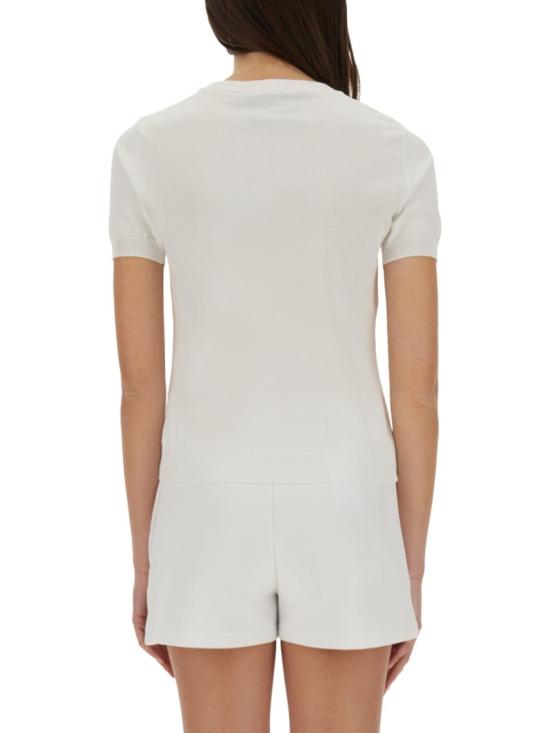 25SS 모스키노 반팔 티셔츠 09260502 3002 White - MOSCHINO