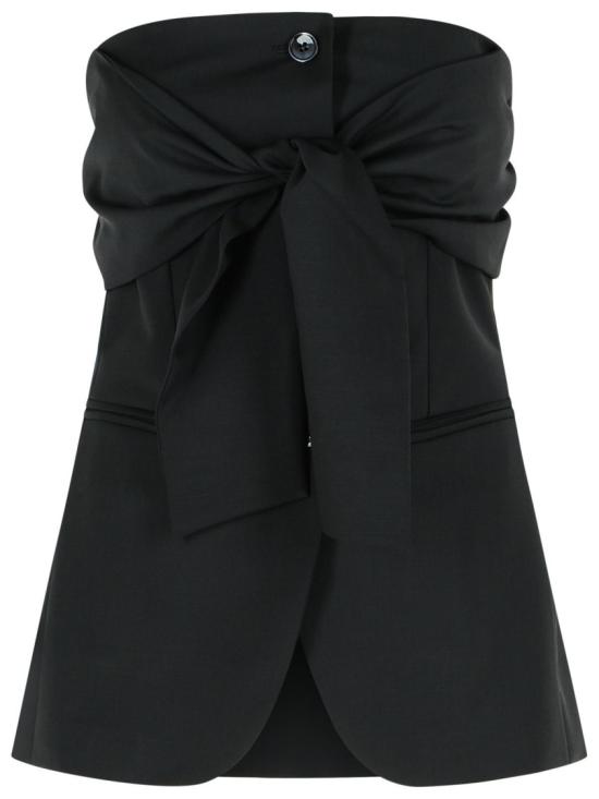 25FW 막스마라 탑 2521166031 004 Black