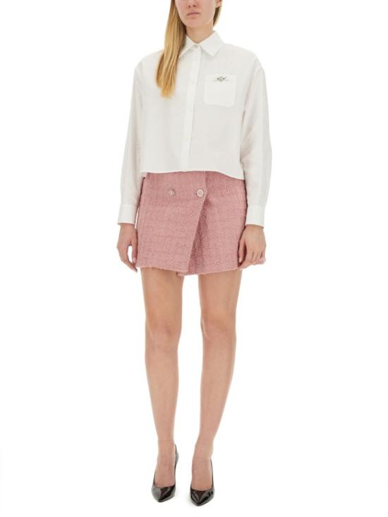  베르사체 숏 스커트 1013471 1A100961PR20 Pink - VERSACE