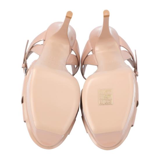  생로랑 트리뷰트 플랫폼 샌들 457755B8I009935 Neutrals - SAINT LAURENT