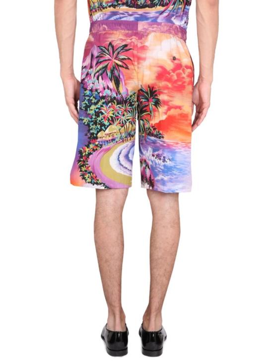  돌체앤가바나 숏팬츠 GV37AT HH5C5HF4HF Multicolor - DOLCE & GABBANA