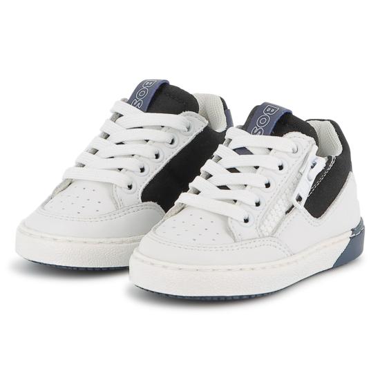 25FW [키즈] 휴고보스 스니커즈 J52580K 10P White