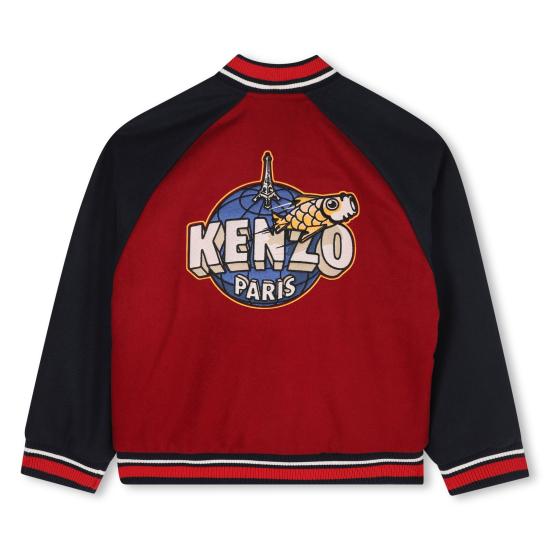 25FW [키즈] 겐조 캐주얼 자켓 K61463 956 Bordeaux - KENZO