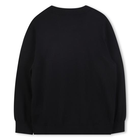 25FW [키즈] 지방시 니트/스웻셔츠 H30947 09B Black - GIVENCHY