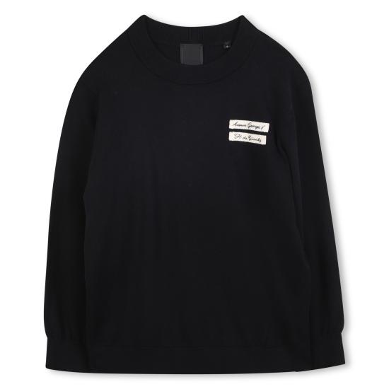 25FW [키즈] 지방시 니트/스웻셔츠 H30947 09B Black