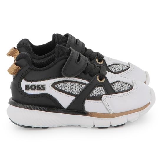 25FW [키즈] 휴고보스 스니커즈 J52578 N50 White - HUGO BOSS