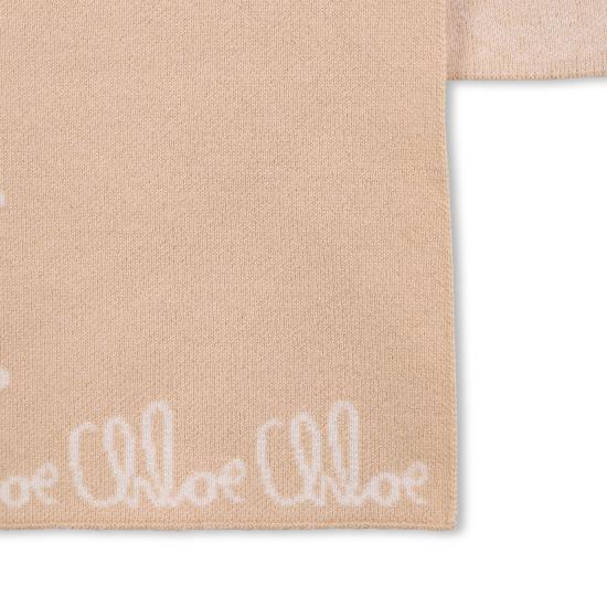 25FW [키즈] 끌로에 넥워머/머플러/스카프 C20674 257 Beige - CHLOE