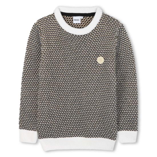 25FW [키즈] 휴고보스 니트/스웻셔츠 J52345 09B Black