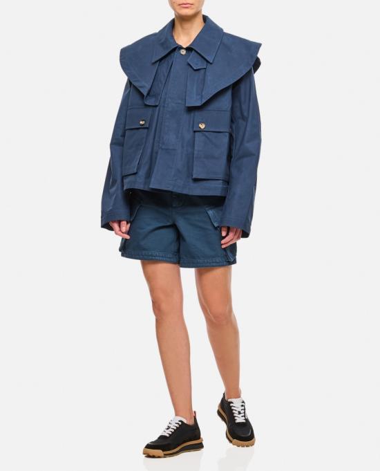 25SS JW앤더슨 숏팬츠 SR0117PG1730770 Blue - JW ANDERSON