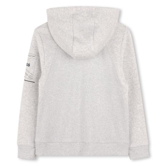 25FW [키즈] 휴고보스 니트/스웻셔츠 J52354 A32 Grey - HUGO BOSS