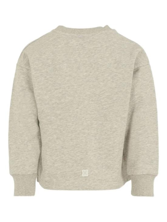 25FW [키즈] 지방시 니트/스웻셔츠 H30988 A01 Grey - GIVENCHY