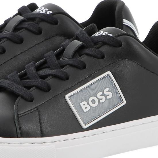 25FW [키즈] 휴고보스 스니커즈 J52554 09B Black - HUGO BOSS