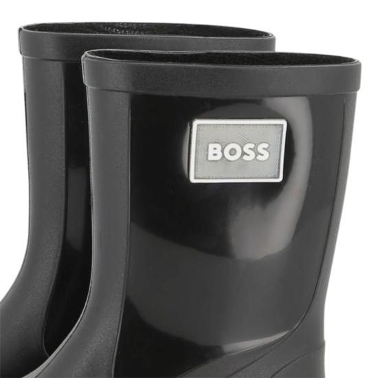 25FW [키즈] 휴고보스 미들 부츠 J52581 09B Black - HUGO BOSS