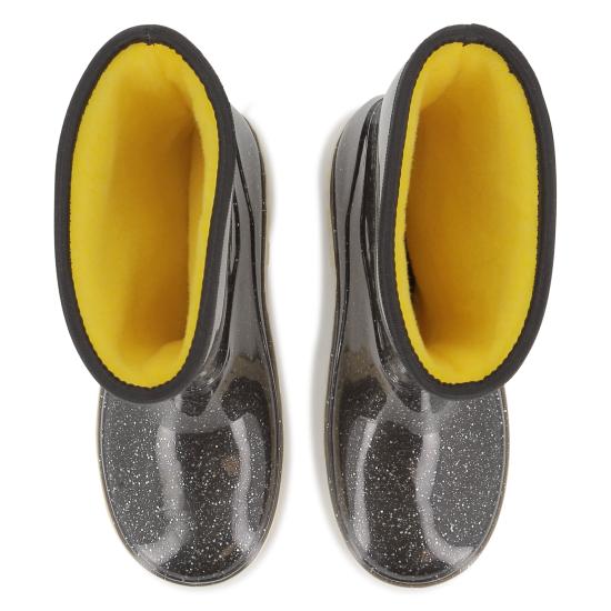 25FW [키즈] 마크제이콥스 미들 부츠 W60673 09B Black - MARC JACOBS