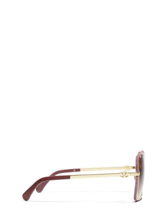 26FW 샤넬 선글라스 CH4288Q C41814 PALE GOLD - CHANEL