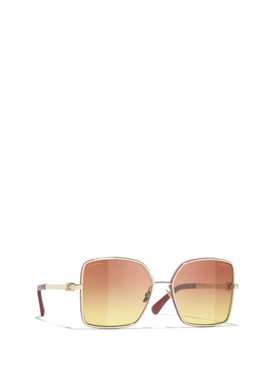 26FW 샤넬 선글라스 CH4288Q C41814 PALE GOLD - CHANEL