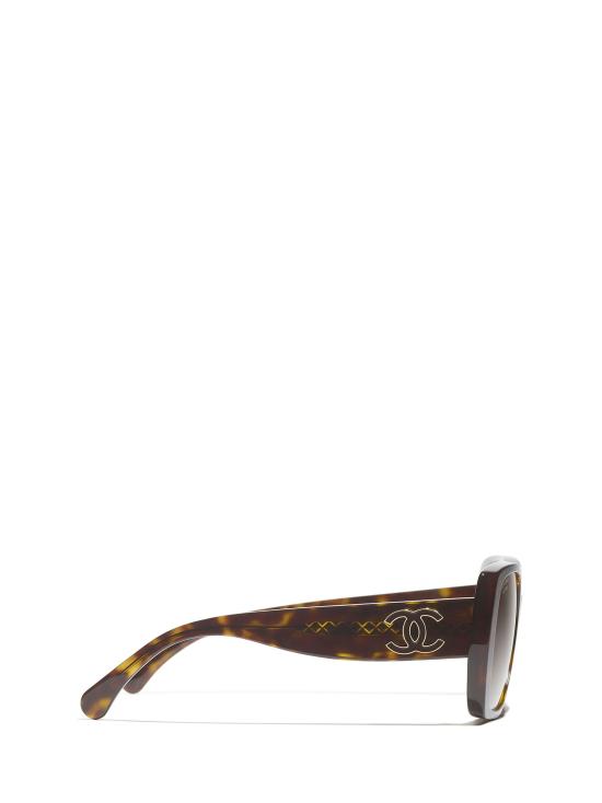 26FW 샤넬 선글라스 CH5541 C714S9 DARK HAVANA - CHANEL