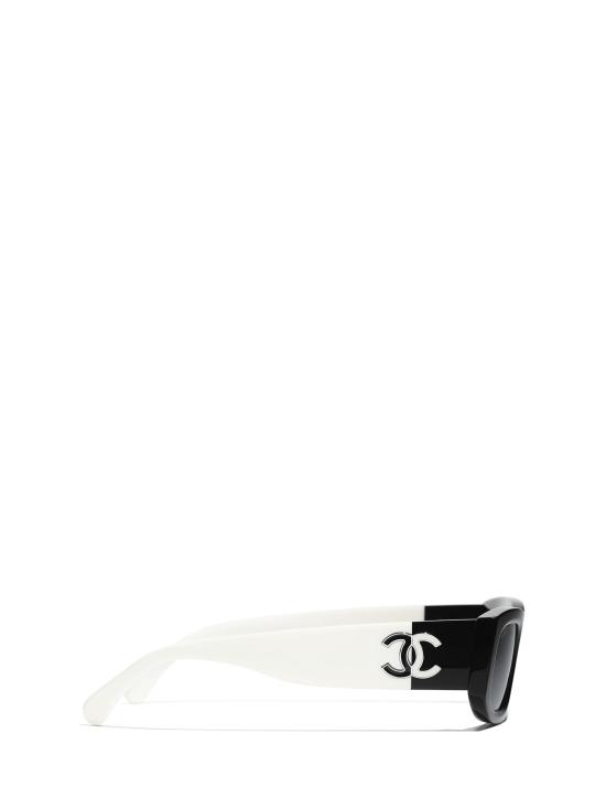 26FW 샤넬 선글라스 CH5525 1656T8 BLACK - CHANEL
