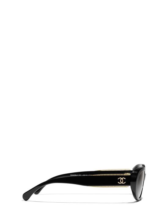26FW 샤넬 선글라스 CH5515 C62248 BLACK - CHANEL