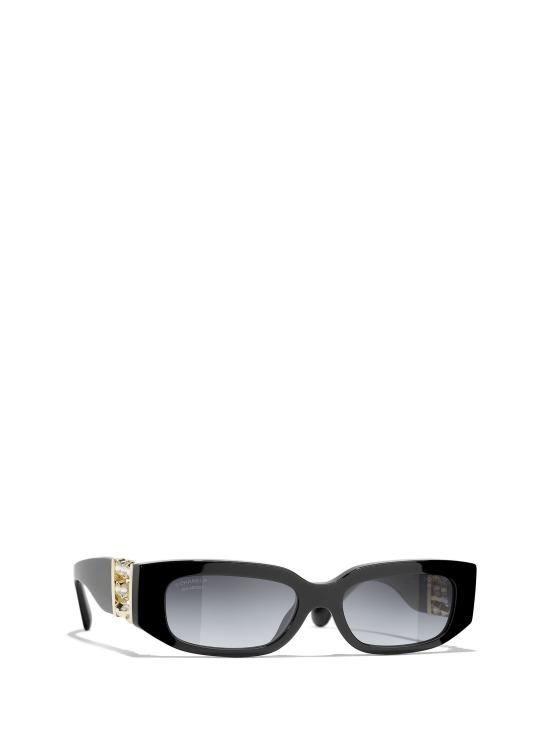 26FW 샤넬 선글라스 CH5544 C622S8 BLACK - CHANEL