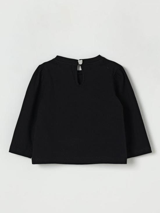 25FW [키즈] 모스키노 티셔츠 MEO001LBA11 60100 Black - MOSCHINO