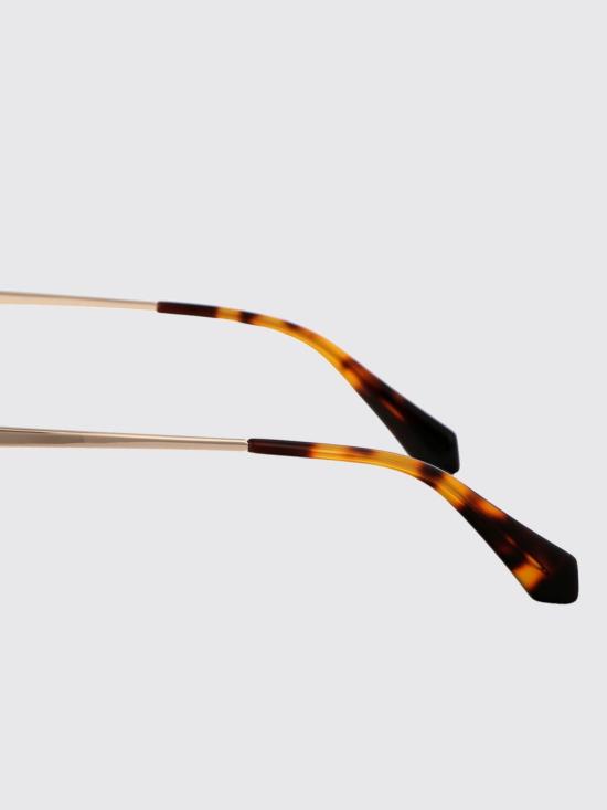 25FW 오프화이트 선글라스 OERI121S24MET001 7676 Gold - OFF WHITE