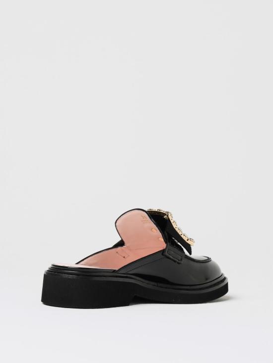 25SS 로저비비에 뮬/슬리퍼 RVW54840960MRK B999 Black - ROGER VIVIER