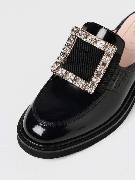 25SS 로저비비에 뮬/슬리퍼 RVW54840960MRK B999 Black - ROGER VIVIER