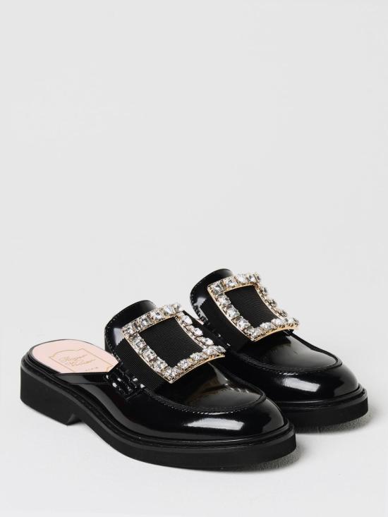 25SS 로저비비에 뮬/슬리퍼 RVW54840960MRK B999 Black - ROGER VIVIER