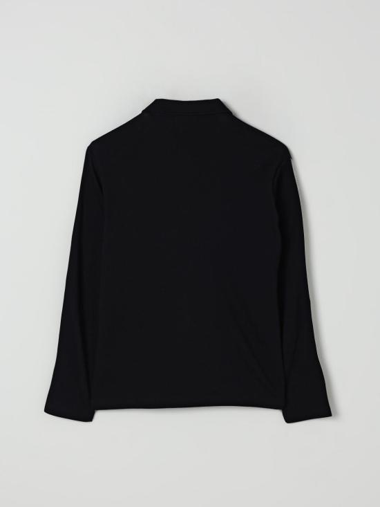 25FW [키즈] 발망 폴로 셔츠 BX8R70Z3278 930AV Black - BALMAIN