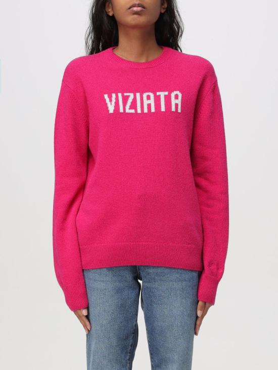 25FW 세인트바쓰 스웨터 QUE0010 VIZIATA 77L 04002I Pink