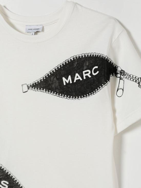 25FW [키즈] 마크제이콥스 티셔츠 W60637 126 Ivory - MARC JACOBS