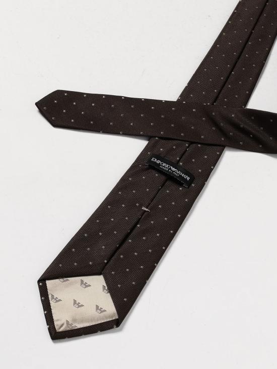 25FW 엠포리오 아르마니 넥타이 EM001344TE16527 F6147 Dark - EMPORIO ARMANI