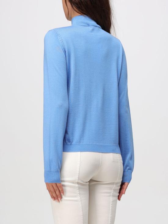 25FW 리우조 터틀넥 CF5041MA82O X0713 Blue - LIU JO