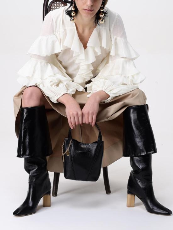 25FW 끌로에 토트백 CH25SS812N84 001 Black - CHLOE