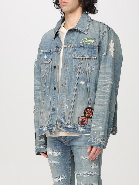 25SS 아미리 데님 자켓 AMDNTR1019 ANTIQUE INDIGO Blue - AMIRI