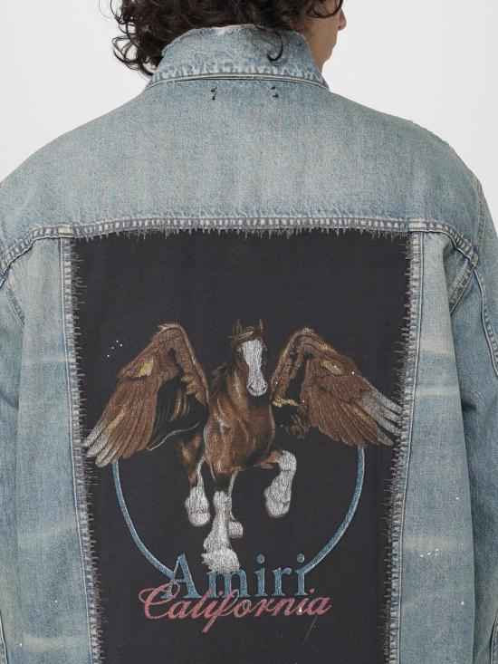 25SS 아미리 데님 자켓 AMDNTR1019 ANTIQUE INDIGO Blue - AMIRI