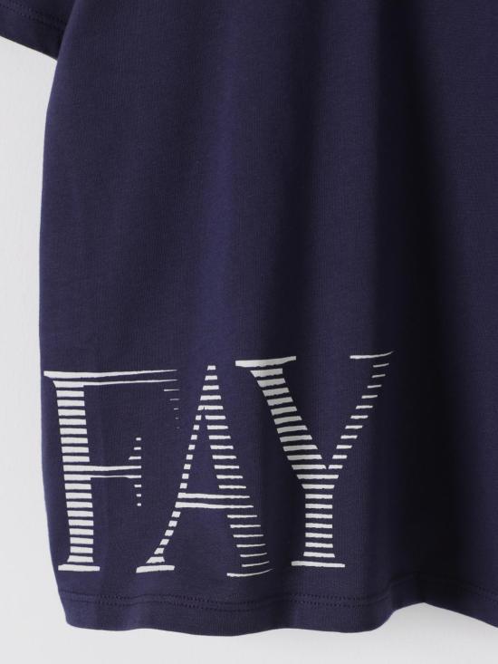 25SS [키즈] 페이 티셔츠 FW8P01 Z1173 621AV Blue - FAY