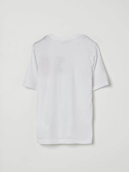 25FW [키즈] 디젤 티셔츠 J02479KYAZW K100 White - DIESEL